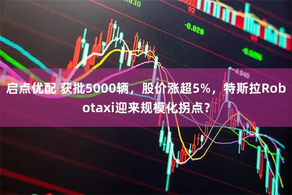 启点优配 获批5000辆，股价涨超5%，特斯拉Robotaxi迎来规模化拐点？